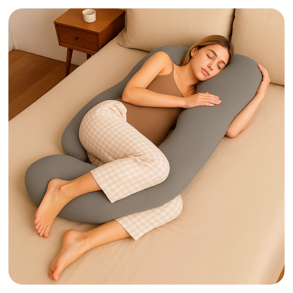 Snuggle Cloud 360° Support Pregnancy Pillow
